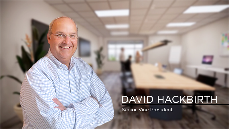 employee photo David with title